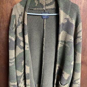 Abercrombie Cardigan Camo